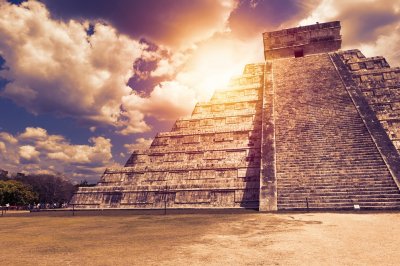 Pyramida v Chichén Itzá.