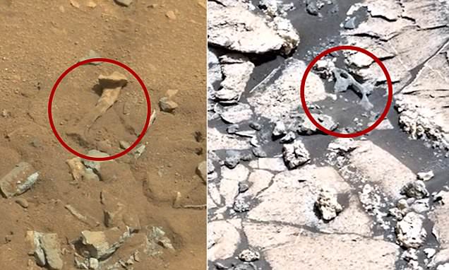 Kosti na Marsu?