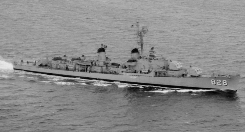 USS Timmerman, 1953.