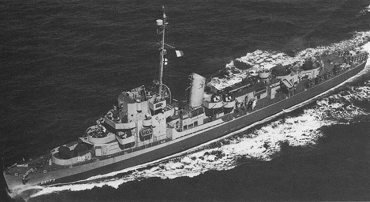 USS Eldridge (DE-173) vyfotografovaná v roce 1944.
