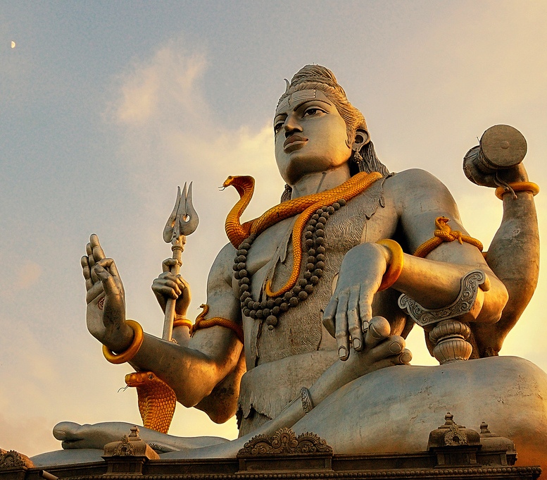 Statue of Lord Shiva at Murudeshwar.